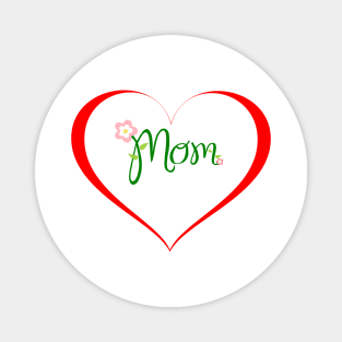 Mom Love Design Magnet